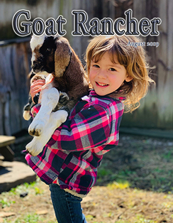 Featured in the August issue of Goat Rancher (pages 17 & 18).