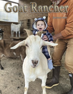 Featured in the January issue of Goat Rancher (page 19-20).