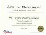 Advanced Fleece Award
