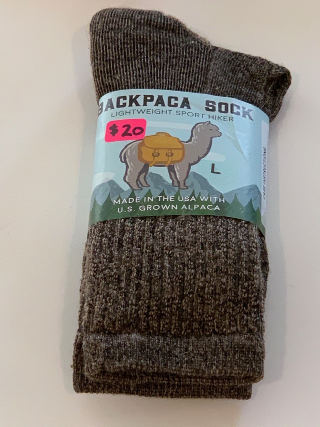 Backpaca Alpaca Sock
