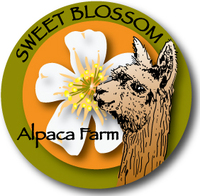 Sweet Blossom Alpaca Farm - Logo