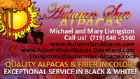Autumn Sun Alpacas - Logo