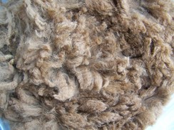 Raw blanket fleece-dark fawn