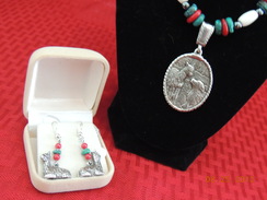 Sterling Necklace and Earring set