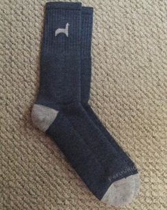 Alpaca Logo Sock