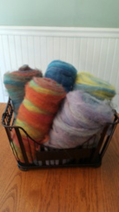 Photo of Dyed, Super Soft Alpaca Roving