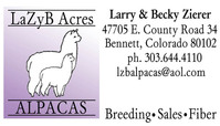 LaZyB Acres Alpacas  - Logo