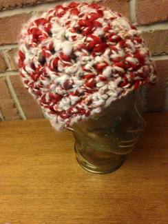 OOAK Handspun Crochet Newborn Hat
