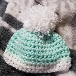 Pom Baby Hat