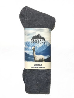 Outdoor Alpaca Socks by Alaskan Alpacas