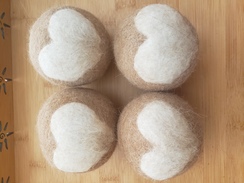 Alpaca Dryer Balls - Felted Designs