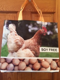 Reusable Tote Bag--Egg Production