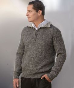 Men's 1/2 zip sweater