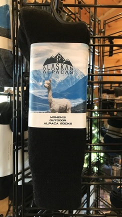 Socks-Alaskan Alpaca outdoor, women’s
