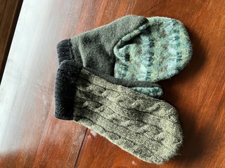 Felted Mittens 6