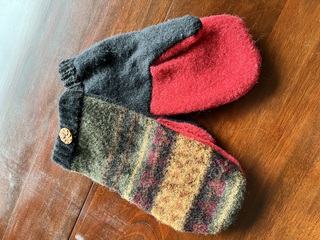 Felted Mittens 8