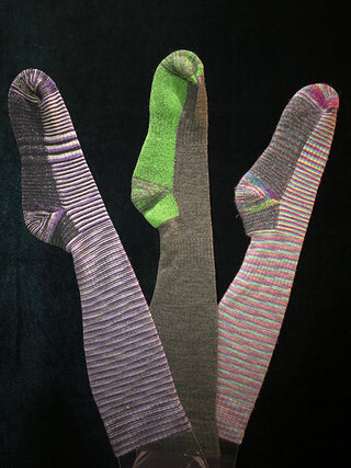 Photo of Knee High Alpaca Compression Socks