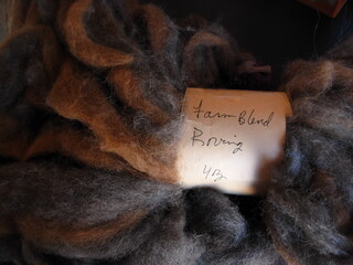 Photo of farm blend brown on grey