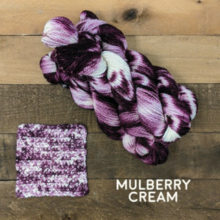 DK Weight Mulberry Cream Alpaca Yarn
