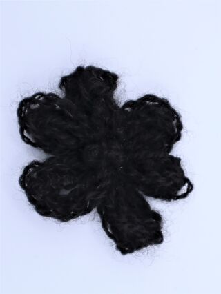 Handknit Flower Pin