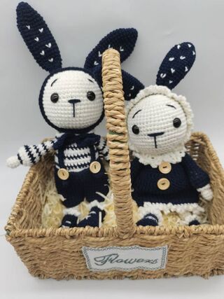 Handmade Crochet Bunny