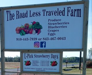 The Road Less Traveled Farm - Logo