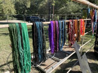 Overdyeing Natural Colored Yarn