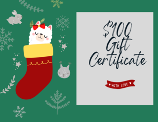 SAAF-Gift Certificate $100