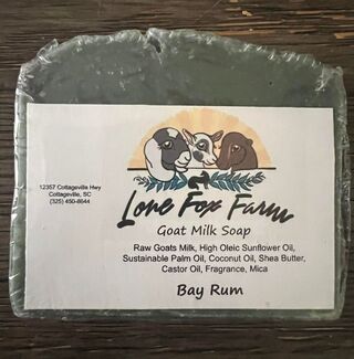 Bay Rum Goat Milk Soap
