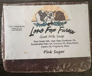 Pink Sugar Goat Milk Soap