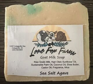 Sea Salt Agave Goat Milk Soap