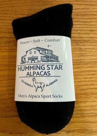 Humming Star Alpaca Sport Sock~Men