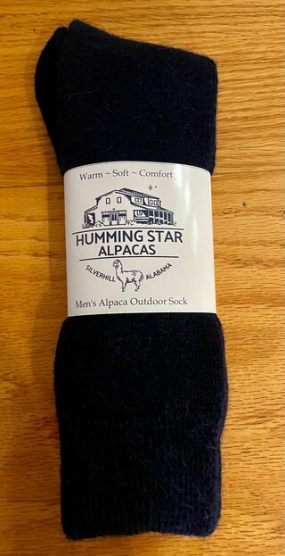 Humming Star Alpaca Outdoor Socks/Mens