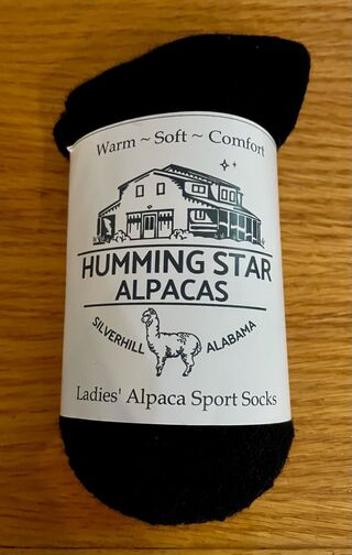 Humming Star Alpacas Sport Socks -Ladies