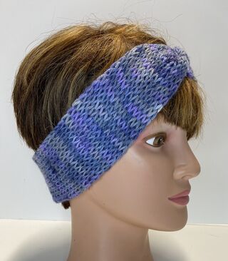 Hand Dyed Alpaca Headband
