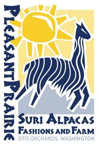 Pleasant Prairie Suri Alpacas, Fashions and Farm - Logo