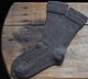Brown hand knit socks